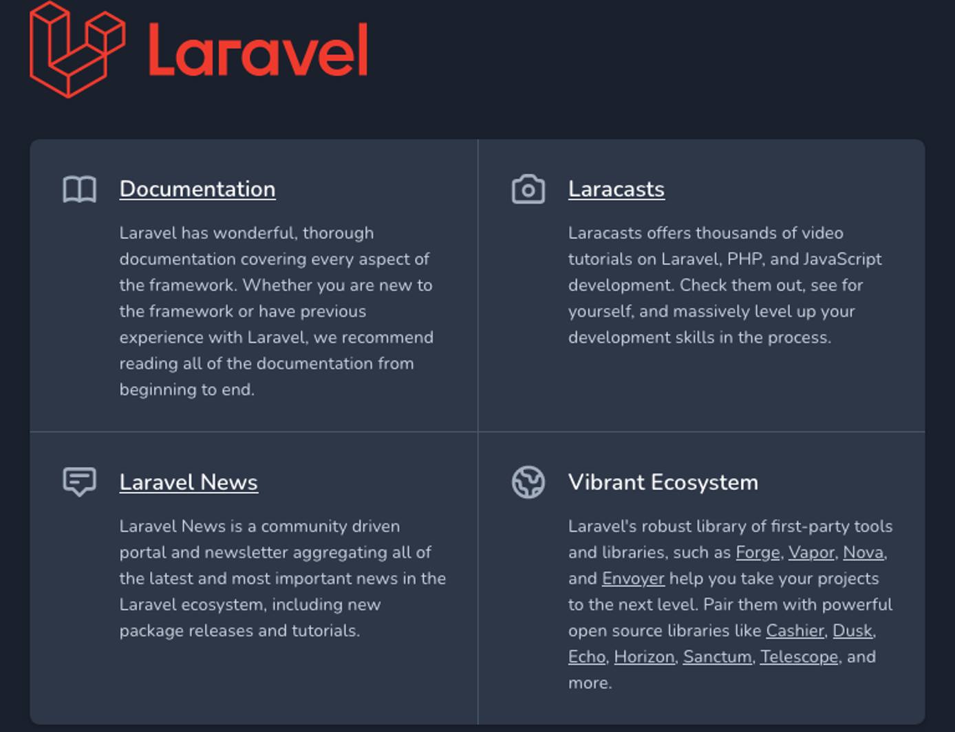 Laravel base application Laravel base application