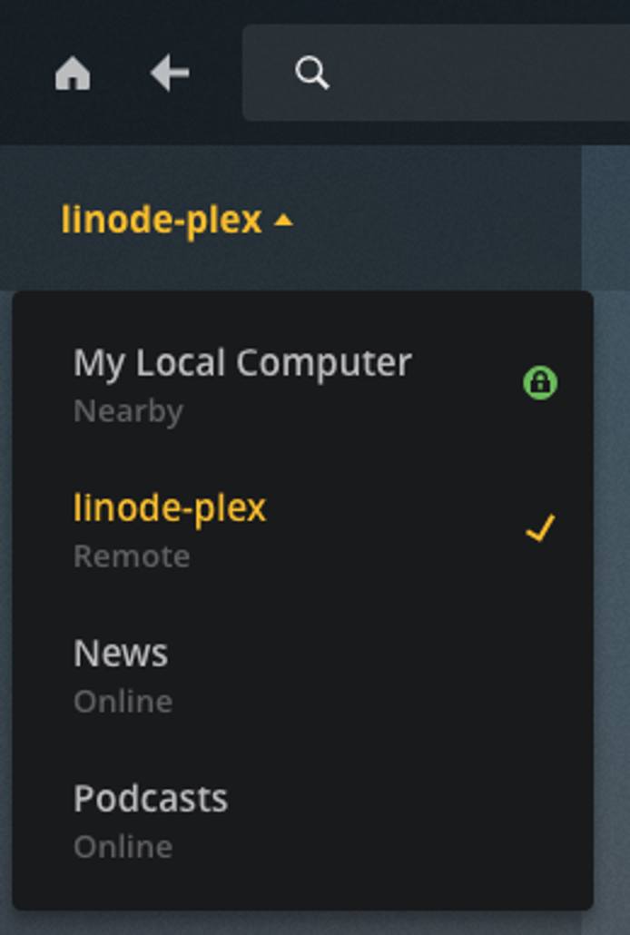 Connect to your Plex Server Connect to your Plex Server