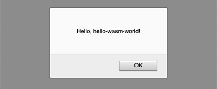 A “Hello, World!” application made with Rust and WebAssembly A “Hello, World!” application made with Rust and WebAssembly